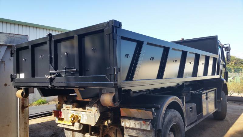 acheter une benne amovible en acier pour camion 19 tonnes en Isères