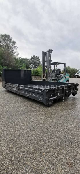 Vente de benne coffre ampliroll sur mesure région PACA
