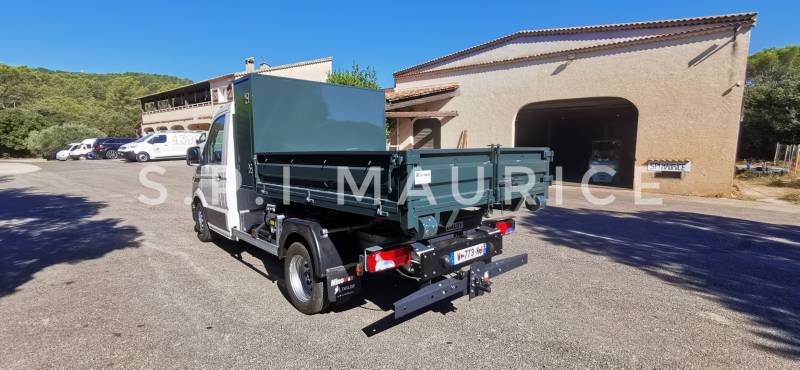 Vente de benne ampliroll avec coffre à outils pour camion 3.5T Man France