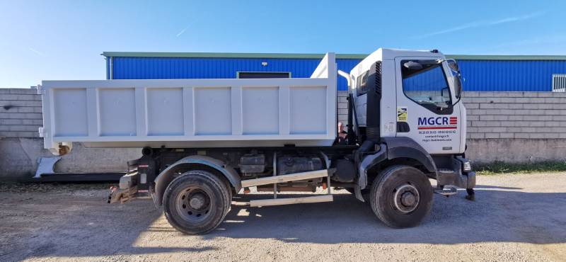 Fabrication benne acier pour ampliroll.