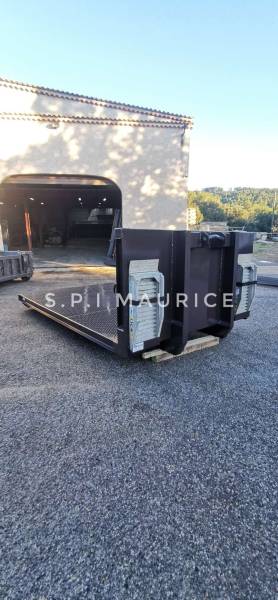 Réalisation d'un plateau porte engins pour un paysagiste de Biot dans le 06.