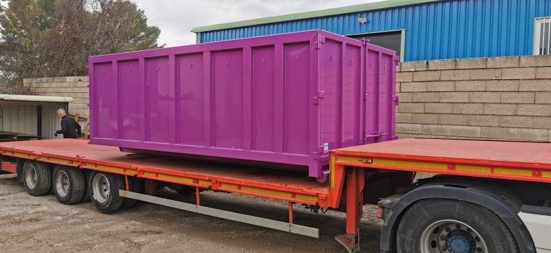 Constructeur de benne ampliroll sur mesure benne DIb 15 m3 le Muy