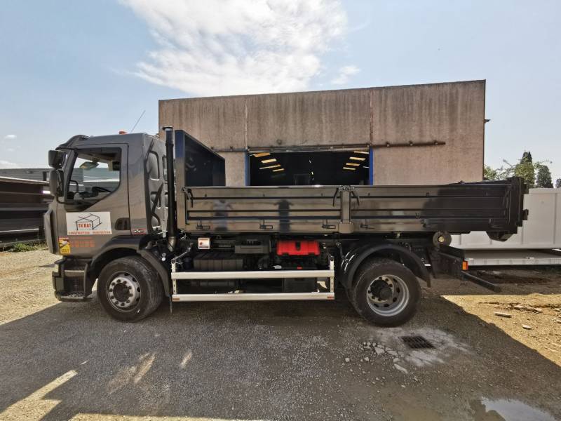 Vente de benne à ridelles ampliroll pour camion poids lourds Var 83