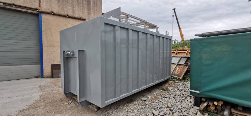 Fabrication d'un caisson fermé ampliroll pour mairie