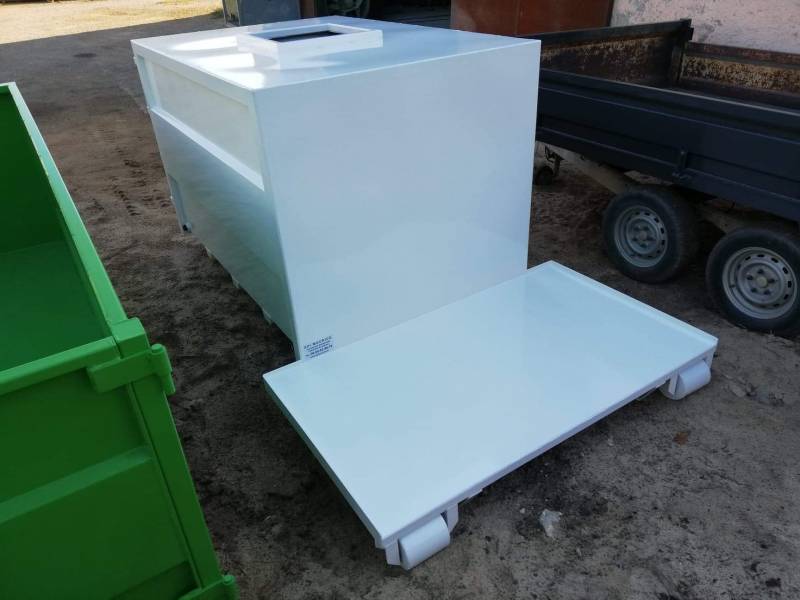 cuve acier pour ampliroll pour paysagiste Toulon